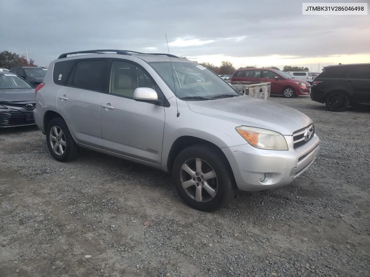 2008 Toyota Rav4 Limited VIN: JTMBK31V286046498 Lot: 80739364