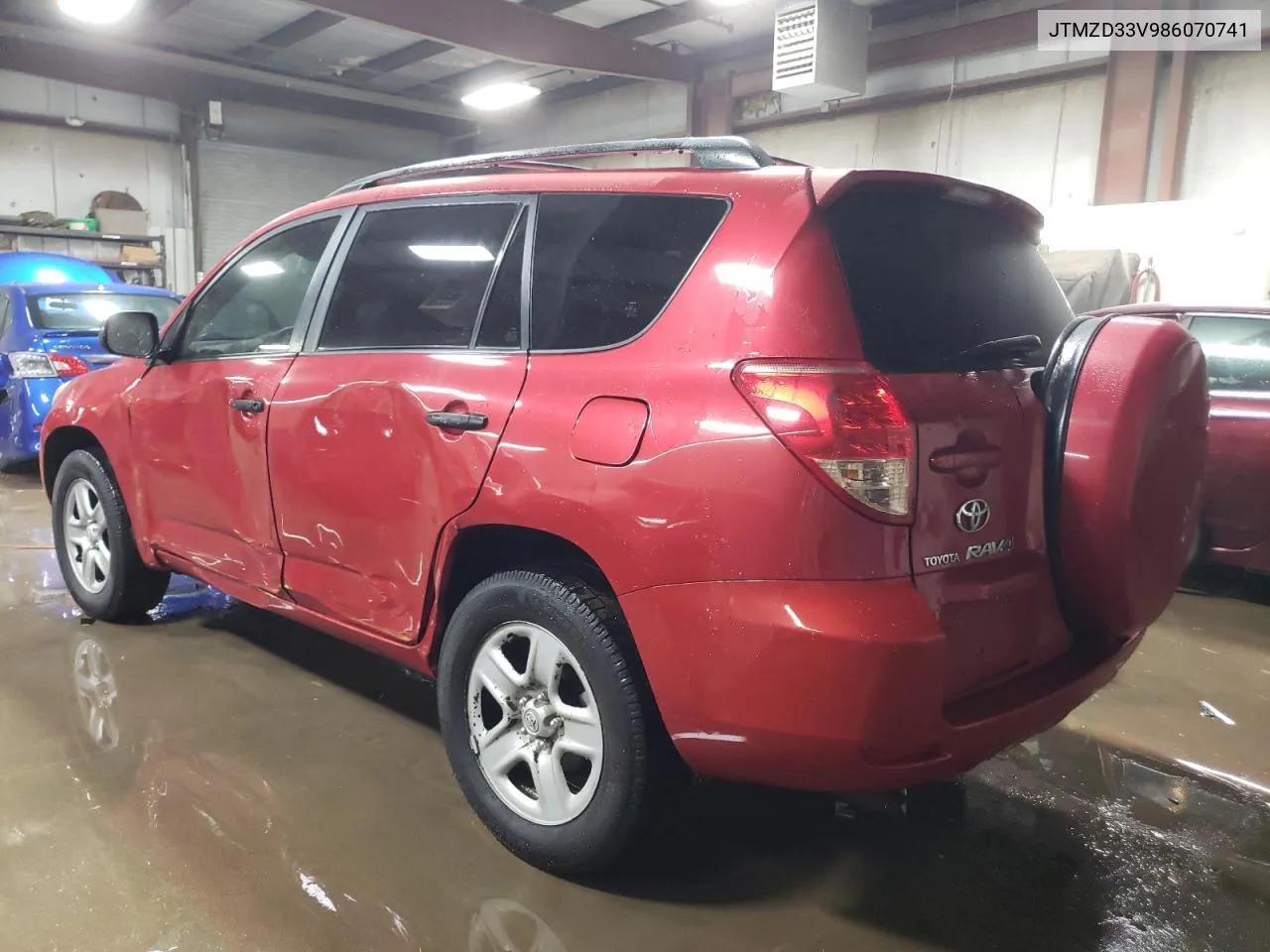 2008 Toyota Rav4 VIN: JTMZD33V986070741 Lot: 80784684