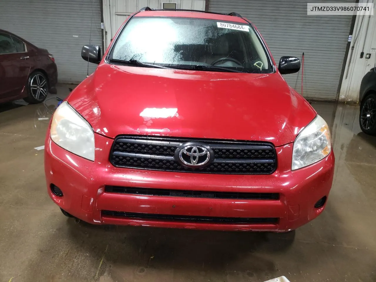 2008 Toyota Rav4 VIN: JTMZD33V986070741 Lot: 80784684