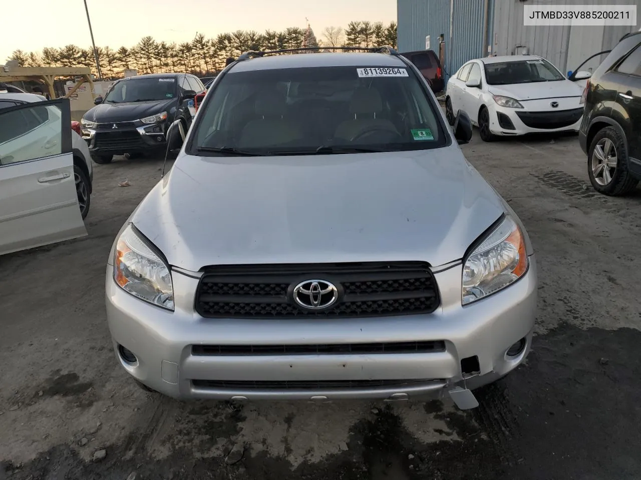 2008 Toyota Rav4 VIN: JTMBD33V885200211 Lot: 81139264