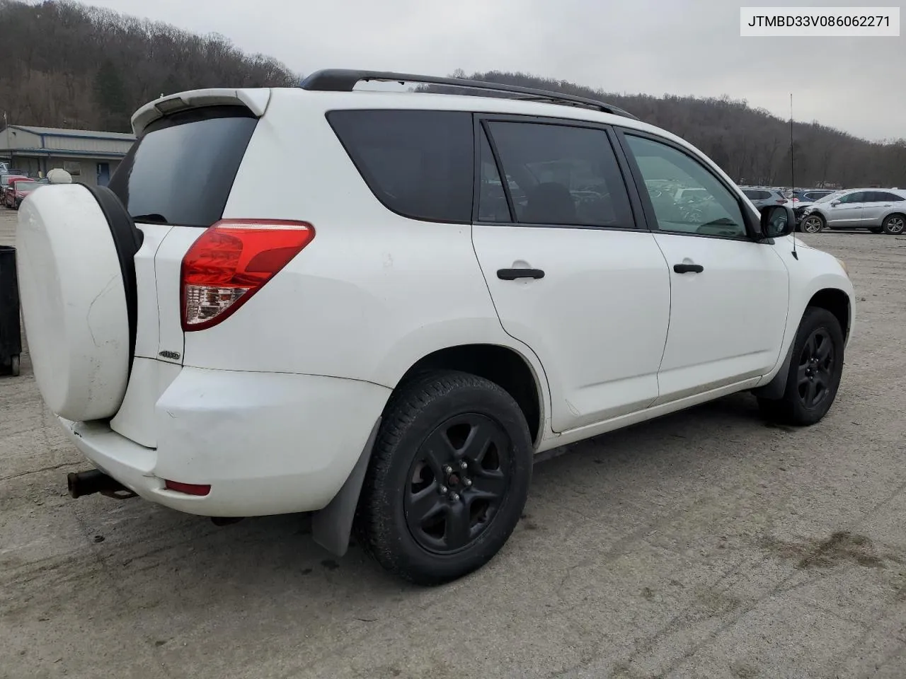 2008 Toyota Rav4 VIN: JTMBD33V086062271 Lot: 81145864