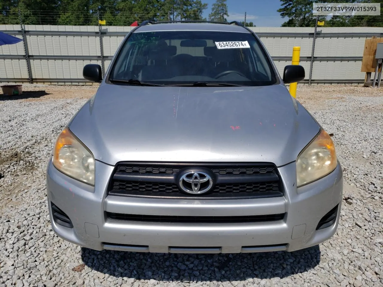 2009 Toyota Rav4 VIN: 2T3ZF33V99W015393 Lot: 63452674