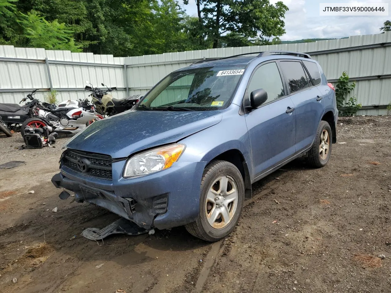 2009 Toyota Rav4 VIN: JTMBF33V59D006446 Lot: 64133654