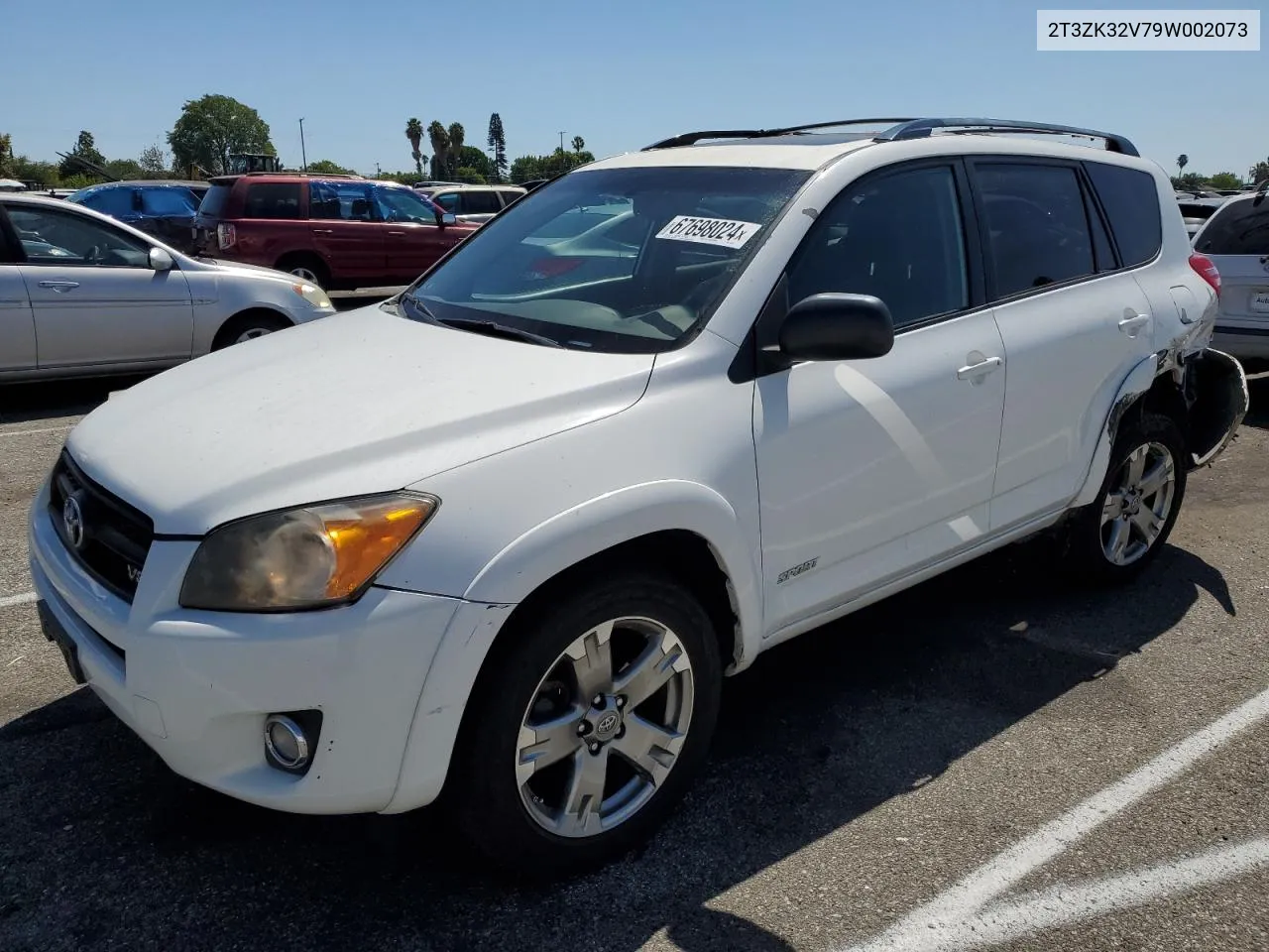 2T3ZK32V79W002073 2009 Toyota Rav4 Sport