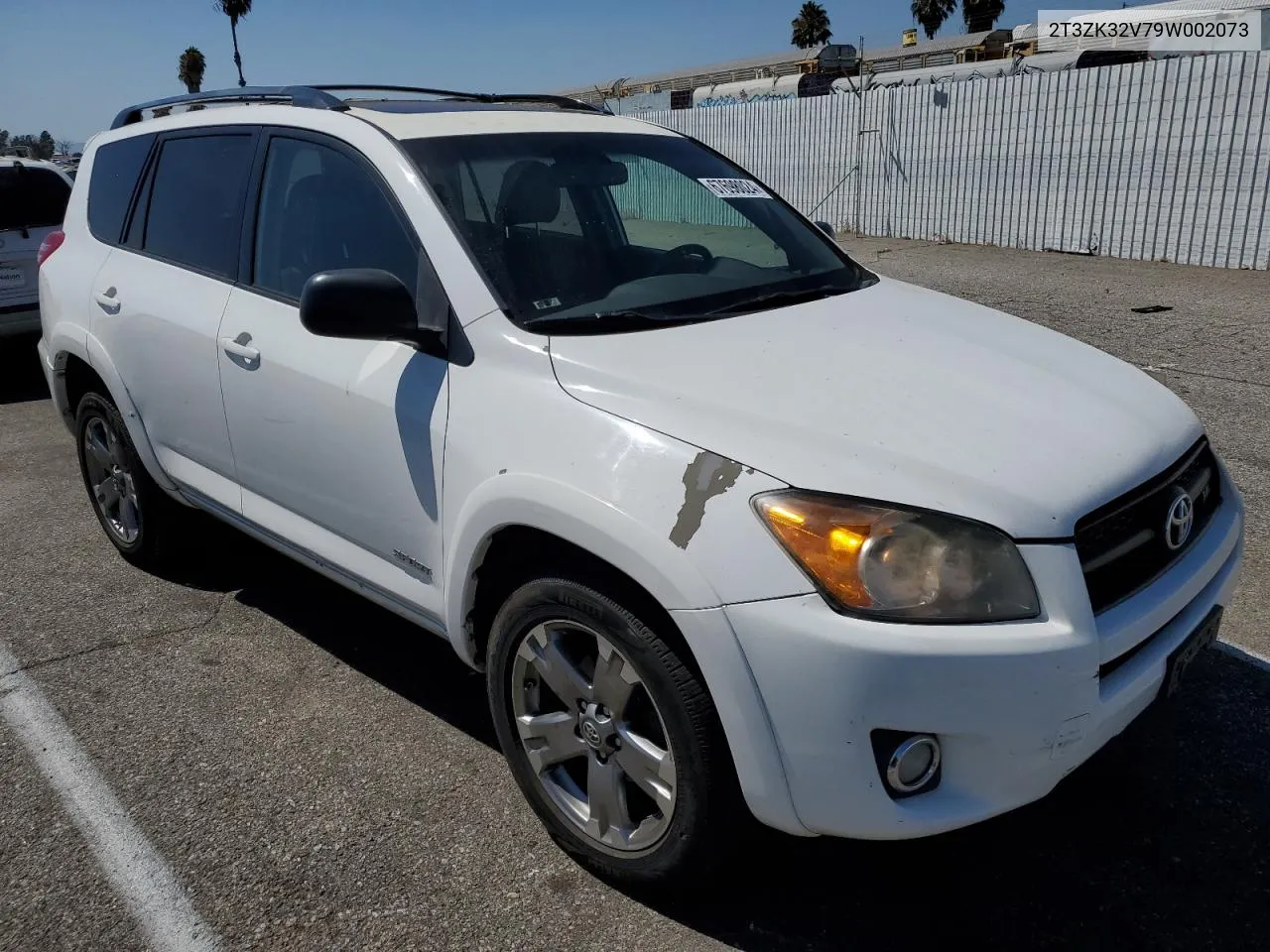 2T3ZK32V79W002073 2009 Toyota Rav4 Sport