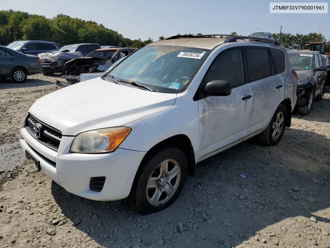 2009 Toyota Rav4 VIN: JTMBF33V79D001961 Lot: 70536734