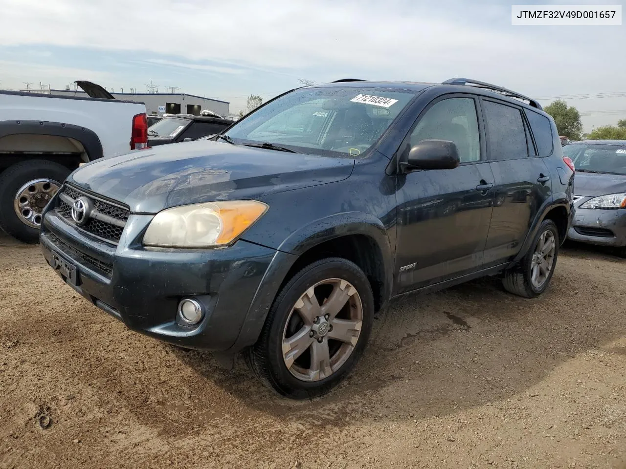 2009 Toyota Rav4 Sport VIN: JTMZF32V49D001657 Lot: 71210324