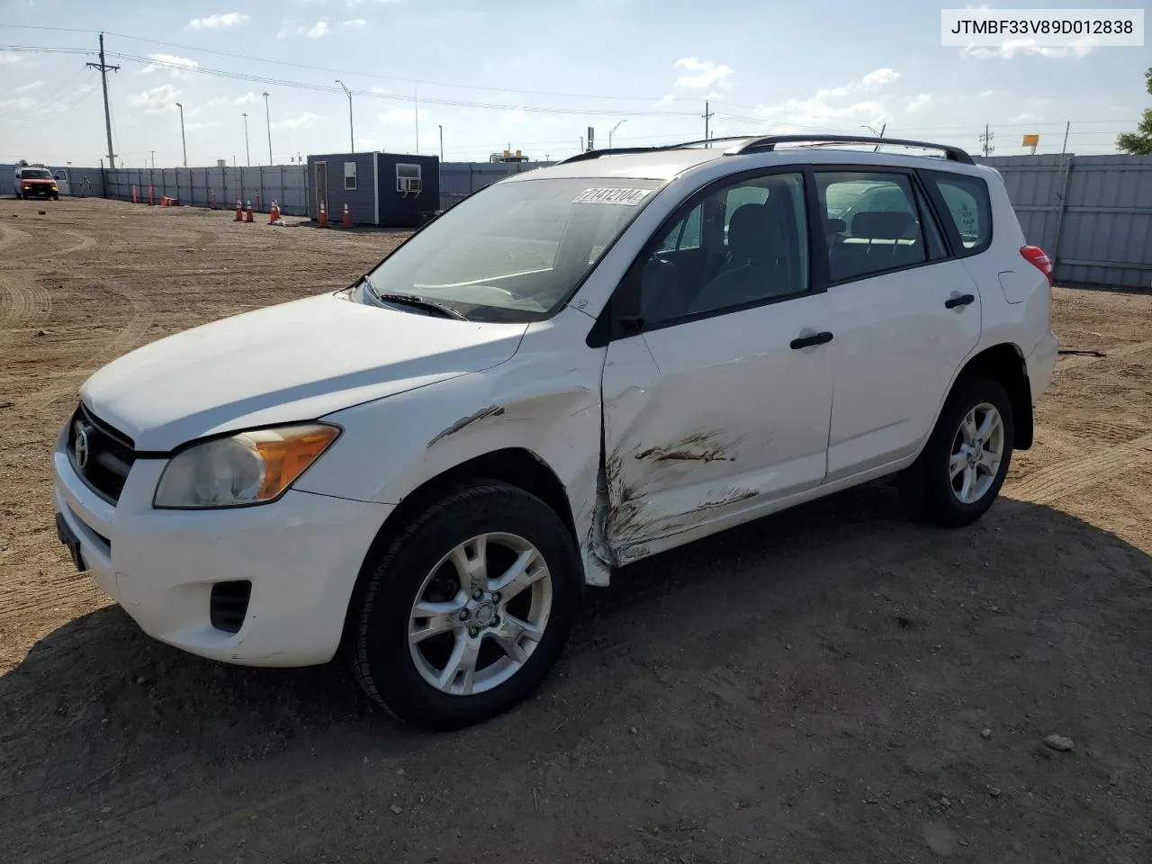 2009 Toyota Rav4 VIN: JTMBF33V89D012838 Lot: 71412104