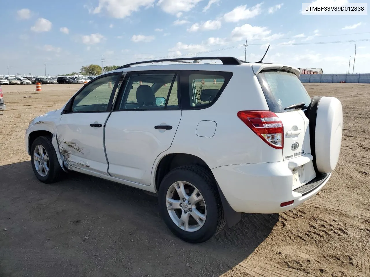 2009 Toyota Rav4 VIN: JTMBF33V89D012838 Lot: 71412104