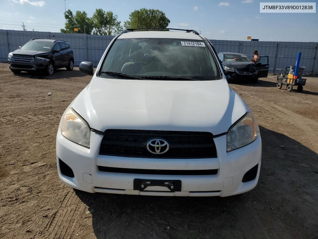 2009 Toyota Rav4 VIN: JTMBF33V89D012838 Lot: 71412104