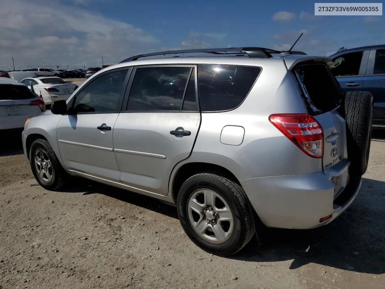 2009 Toyota Rav4 VIN: 2T3ZF33V69W005355 Lot: 72950184