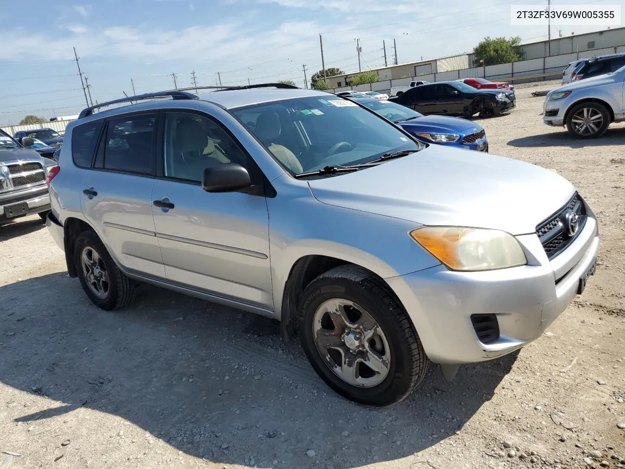 2009 Toyota Rav4 VIN: 2T3ZF33V69W005355 Lot: 72950184