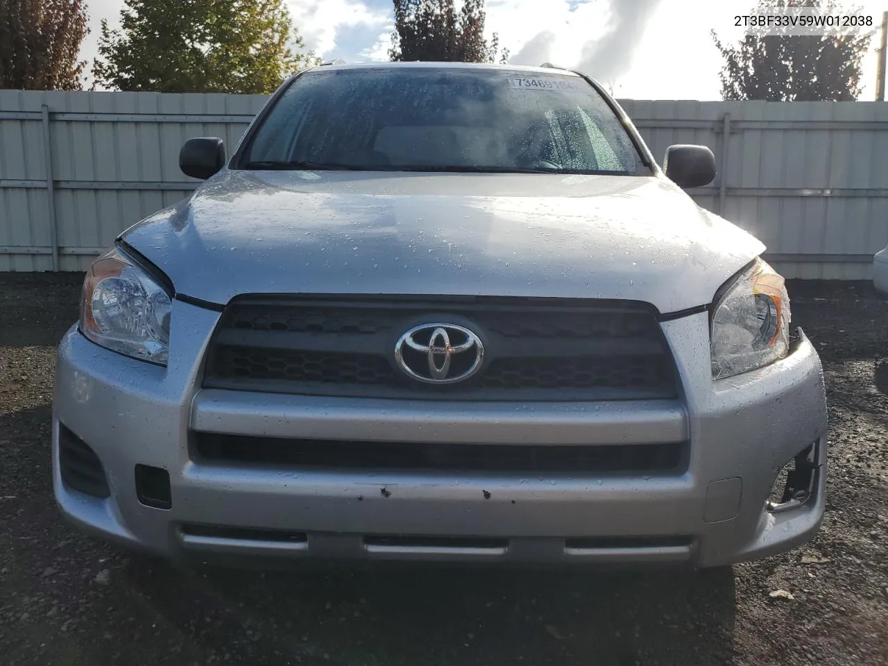 2009 Toyota Rav4 VIN: 2T3BF33V59W012038 Lot: 73469194