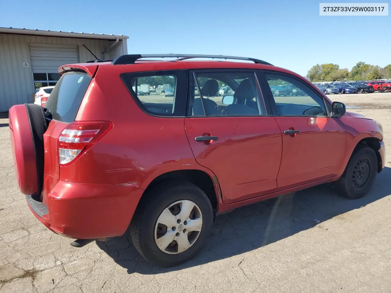 2009 Toyota Rav4 VIN: 2T3ZF33V29W003117 Lot: 74187534