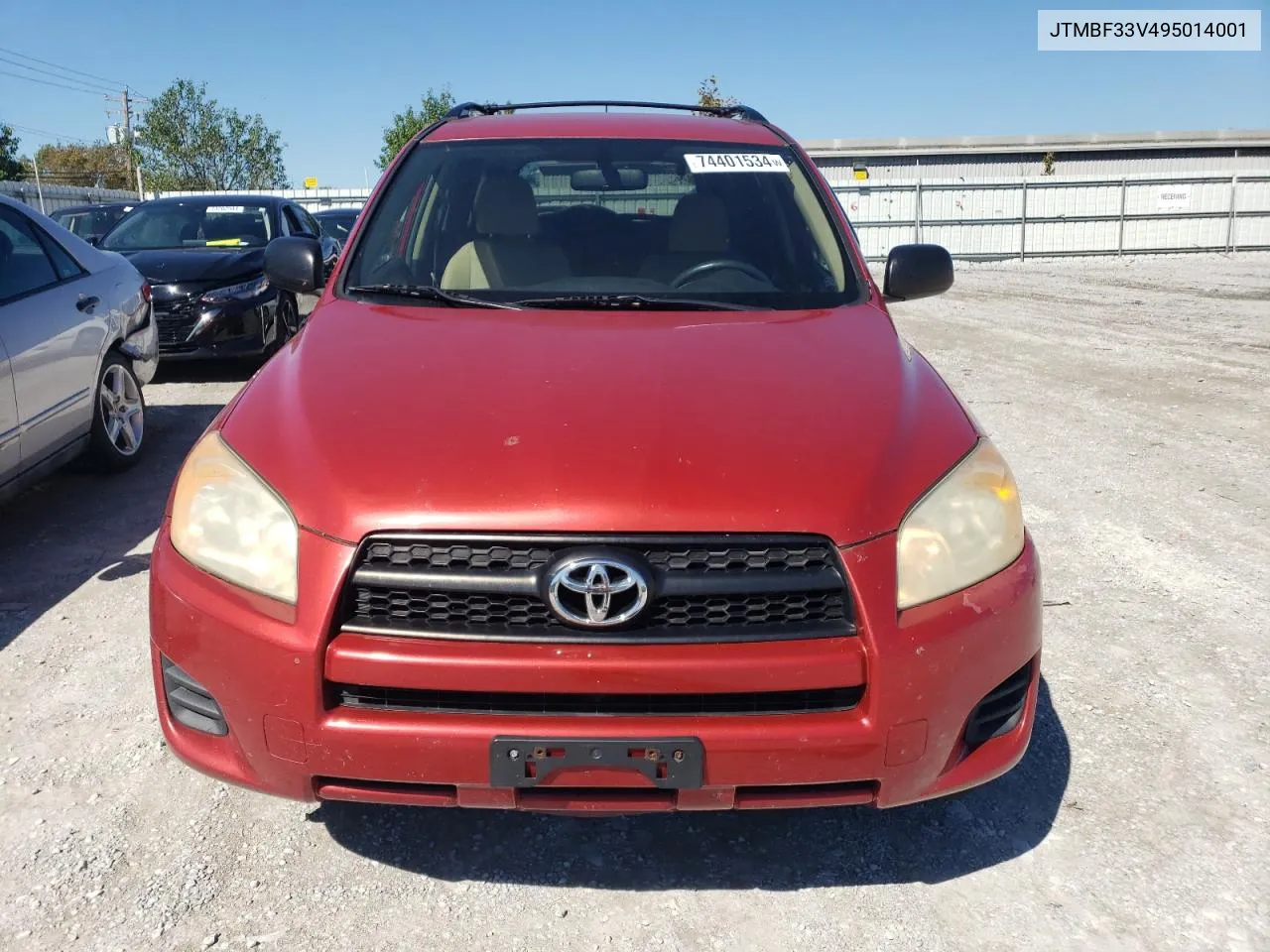 2009 Toyota Rav4 VIN: JTMBF33V495014001 Lot: 74401534