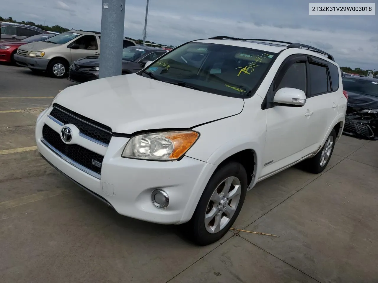 2T3ZK31V29W003018 2009 Toyota Rav4 Limited