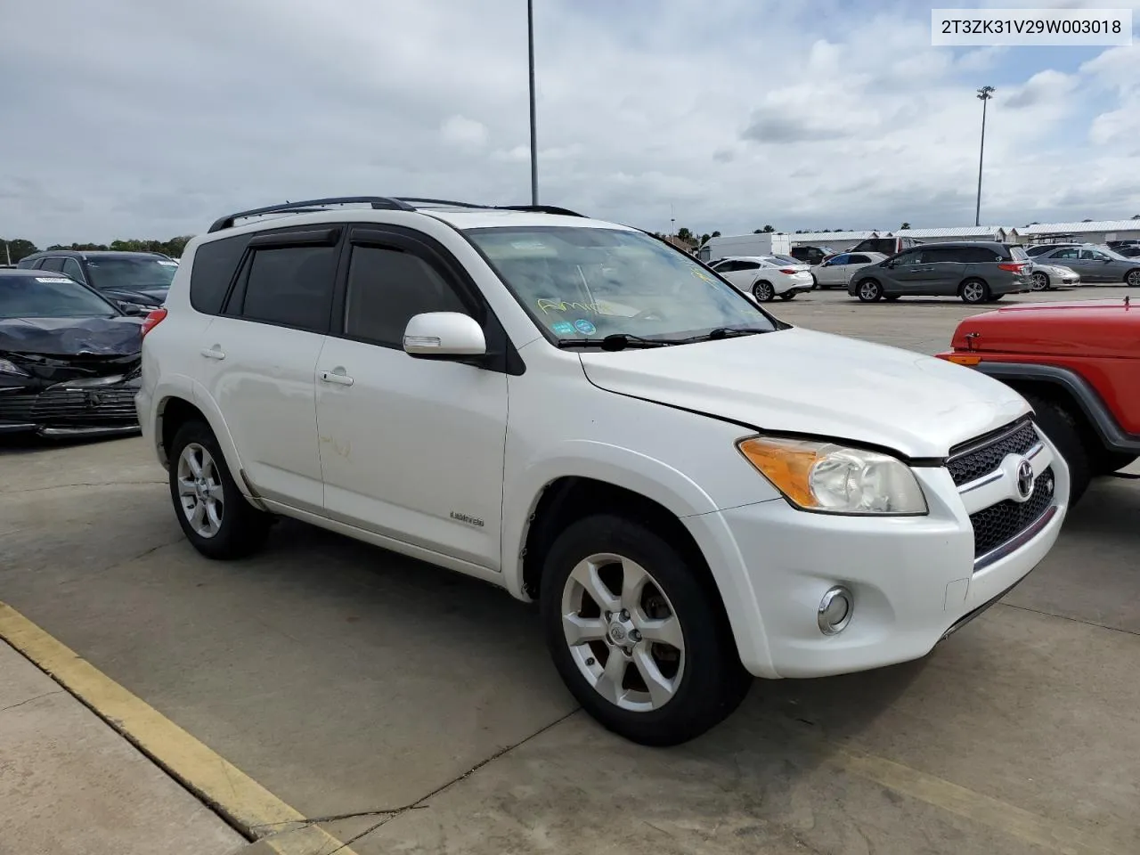 2T3ZK31V29W003018 2009 Toyota Rav4 Limited