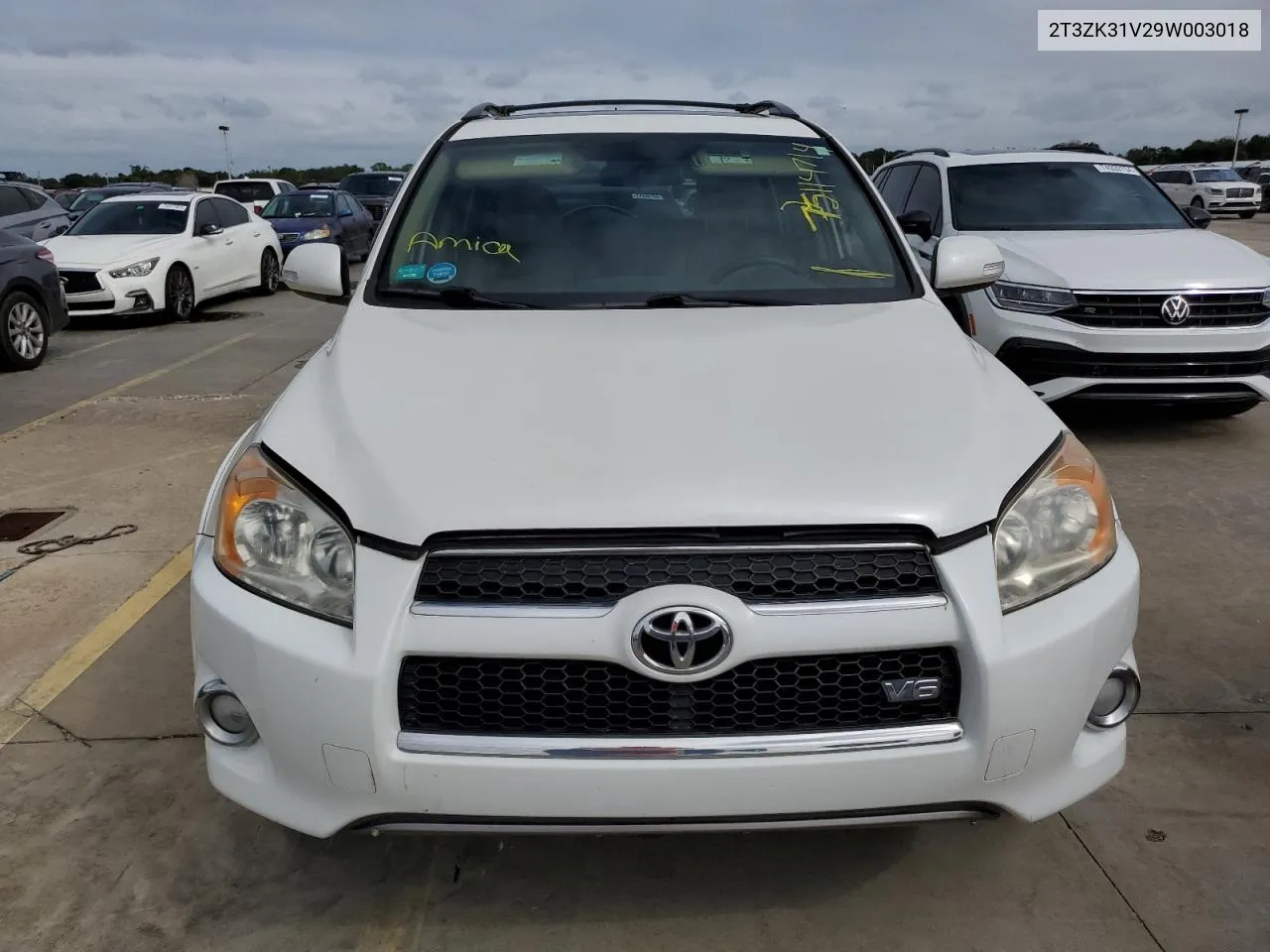 2009 Toyota Rav4 Limited VIN: 2T3ZK31V29W003018 Lot: 75114714