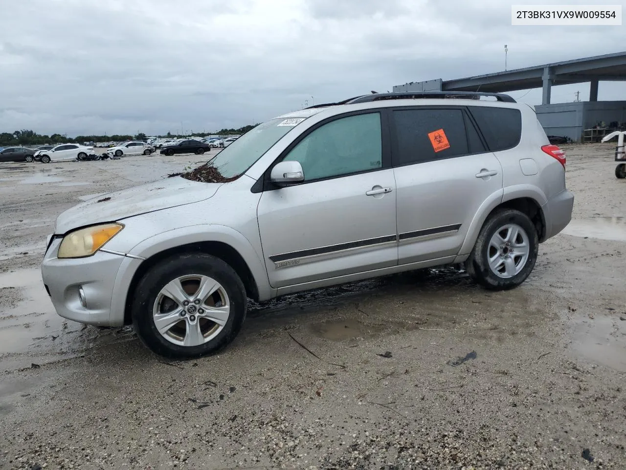 2009 Toyota Rav4 Limited VIN: 2T3BK31VX9W009554 Lot: 75228754