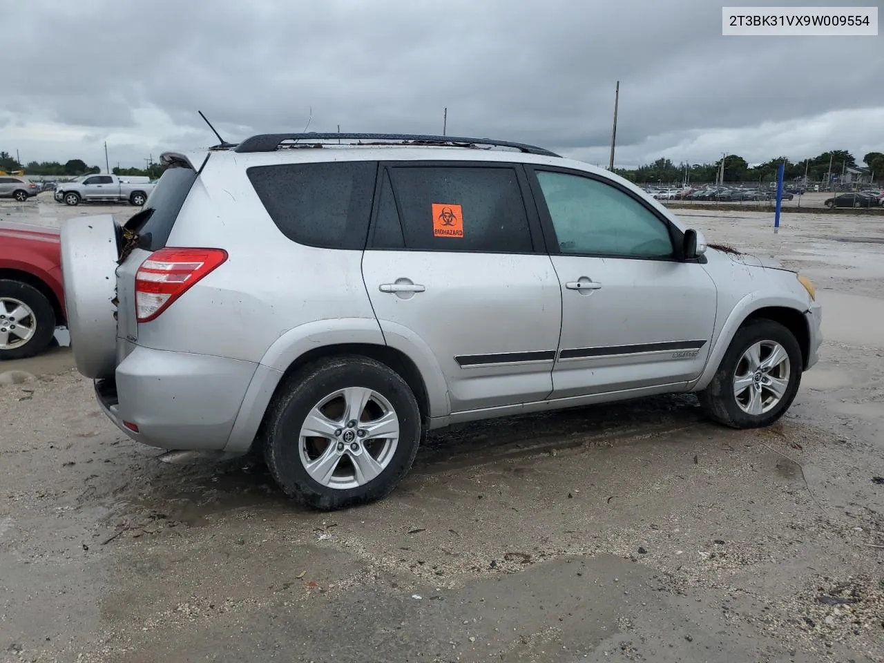 2009 Toyota Rav4 Limited VIN: 2T3BK31VX9W009554 Lot: 75228754