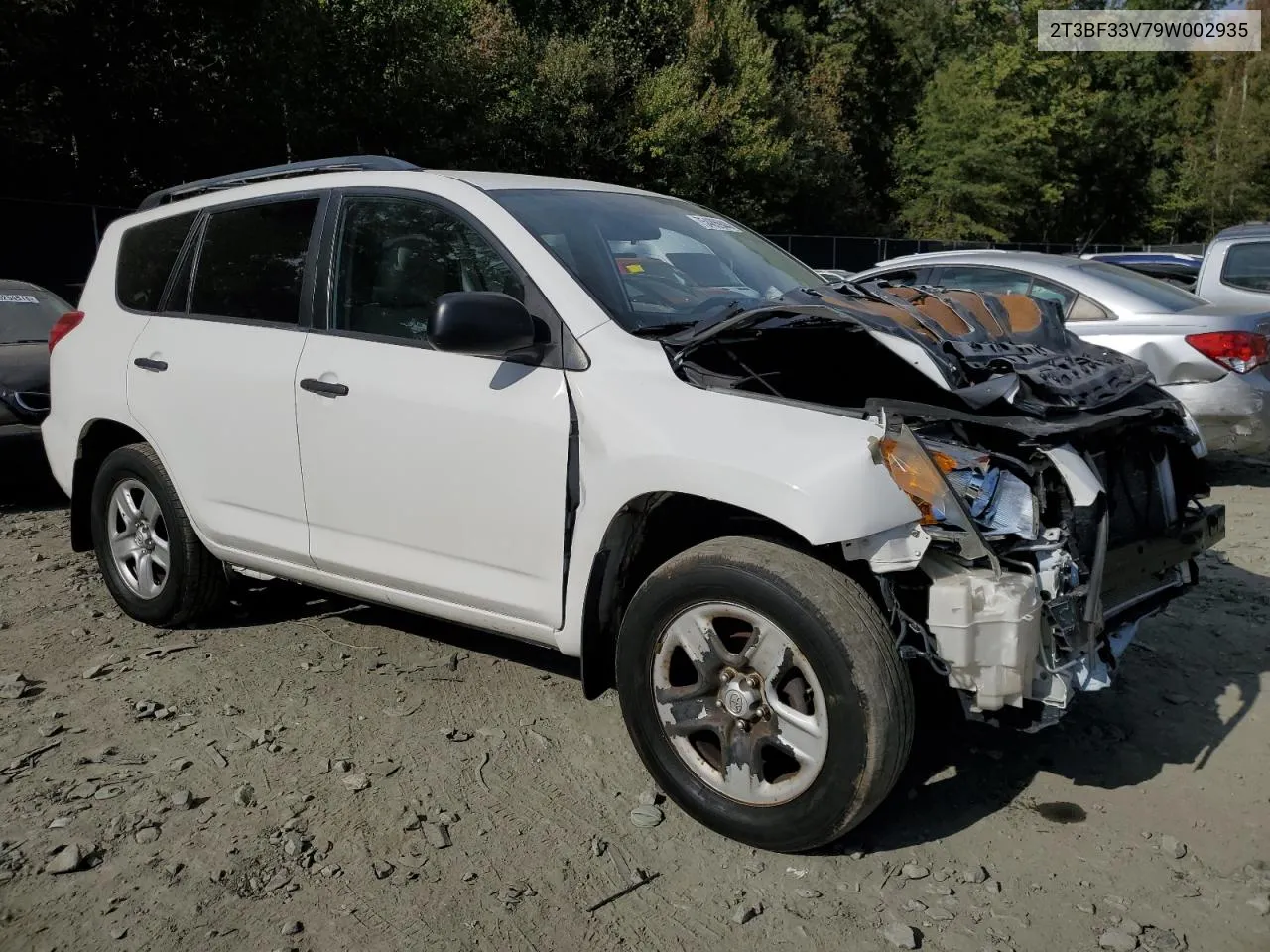 2009 Toyota Rav4 VIN: 2T3BF33V79W002935 Lot: 75485944