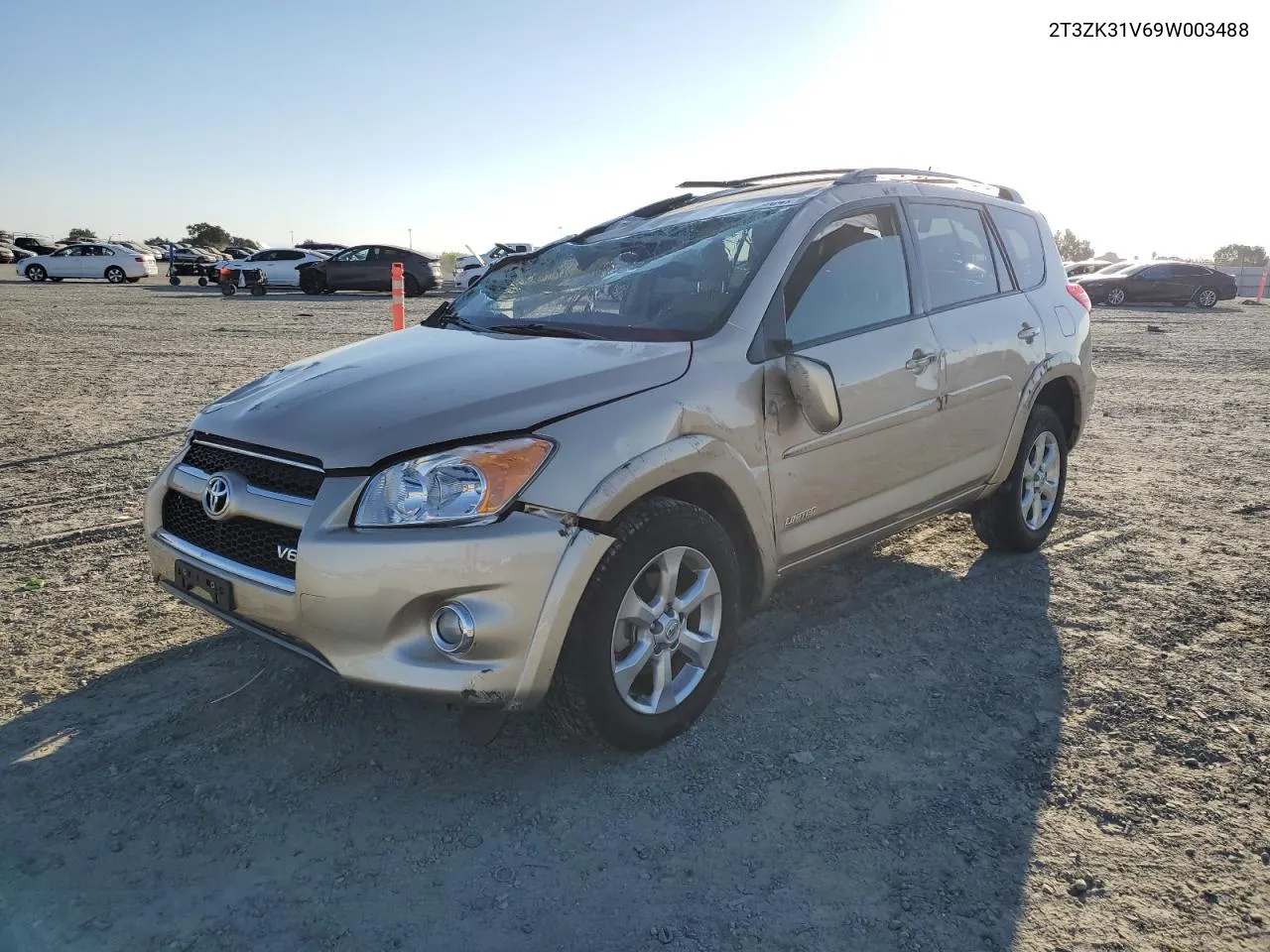 2009 Toyota Rav4 Limited VIN: 2T3ZK31V69W003488 Lot: 76131904