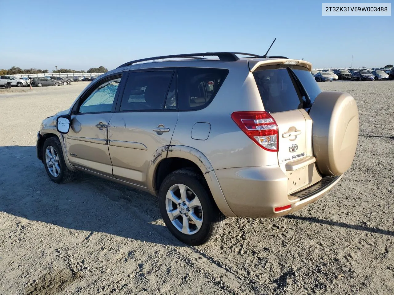 2009 Toyota Rav4 Limited VIN: 2T3ZK31V69W003488 Lot: 76131904