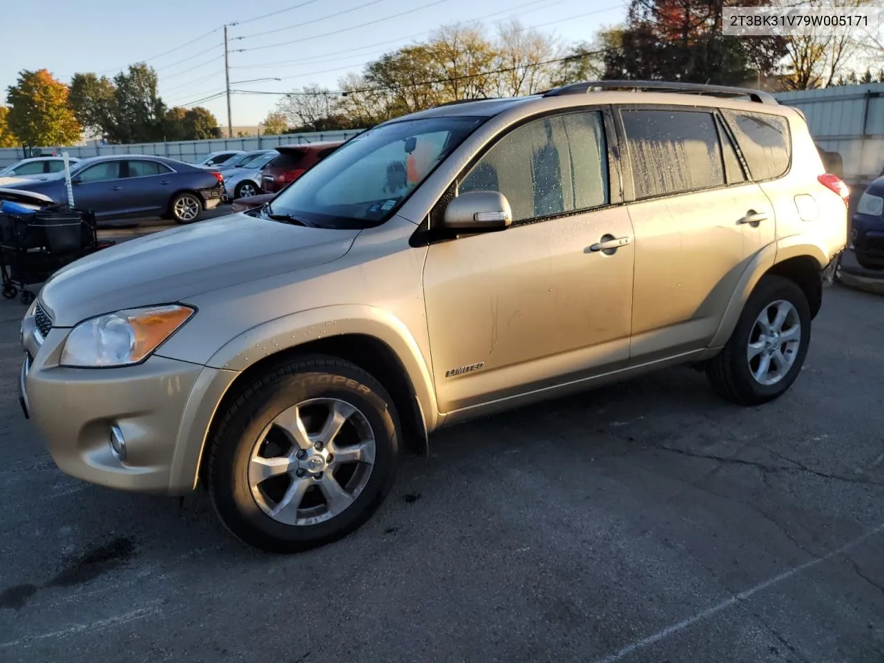 2009 Toyota Rav4 Limited VIN: 2T3BK31V79W005171 Lot: 76269594