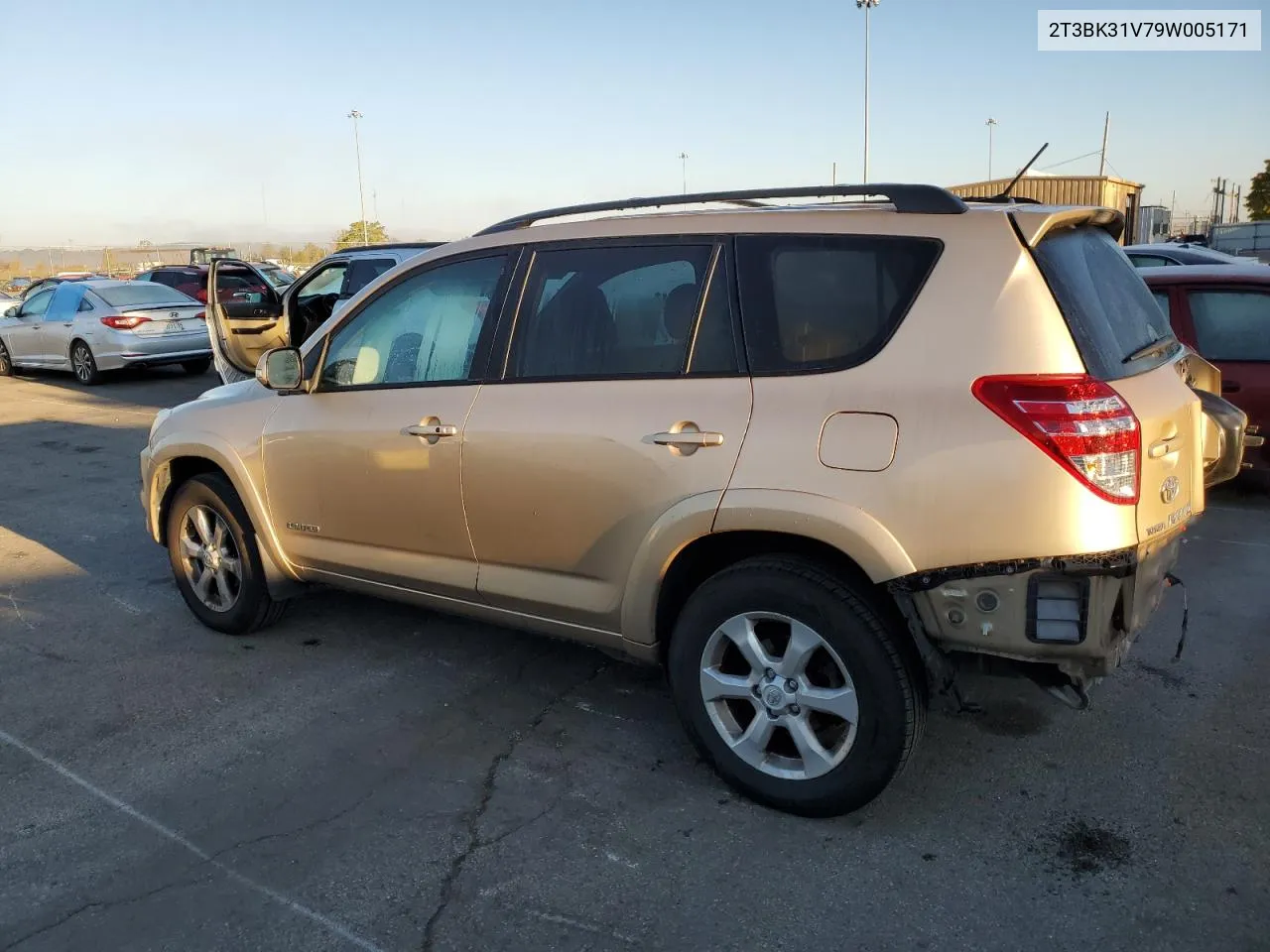 2009 Toyota Rav4 Limited VIN: 2T3BK31V79W005171 Lot: 76269594