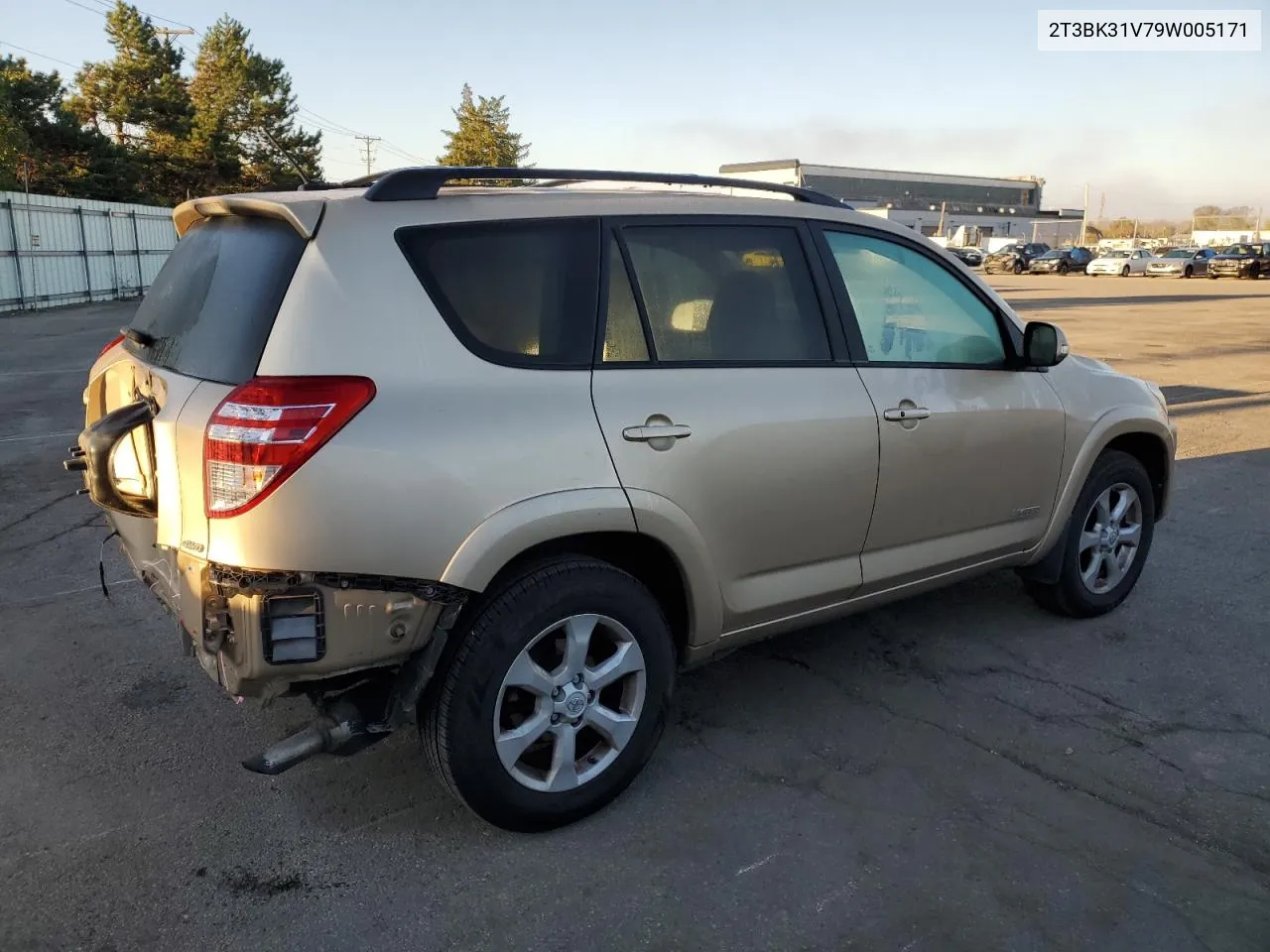 2T3BK31V79W005171 2009 Toyota Rav4 Limited