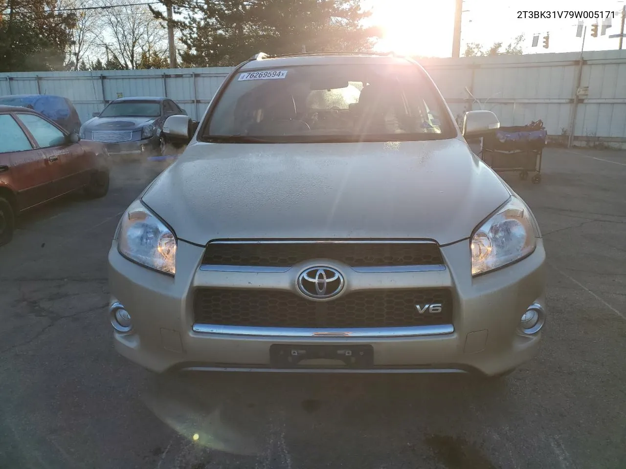 2009 Toyota Rav4 Limited VIN: 2T3BK31V79W005171 Lot: 76269594