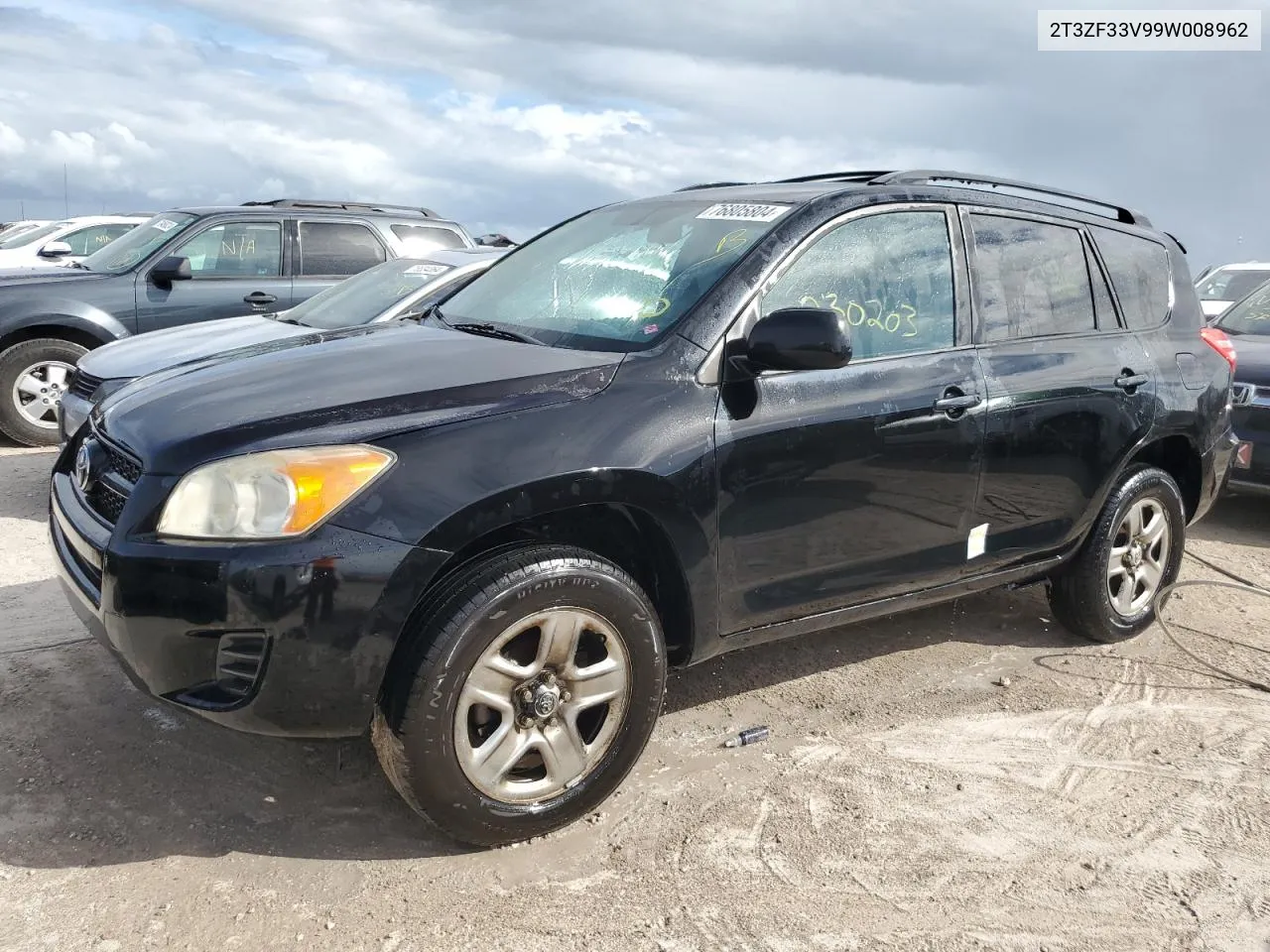 2009 Toyota Rav4 VIN: 2T3ZF33V99W008962 Lot: 76805804