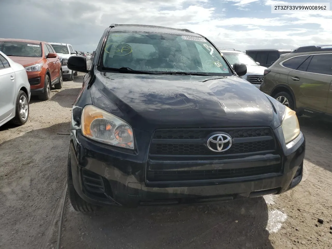 2009 Toyota Rav4 VIN: 2T3ZF33V99W008962 Lot: 76805804