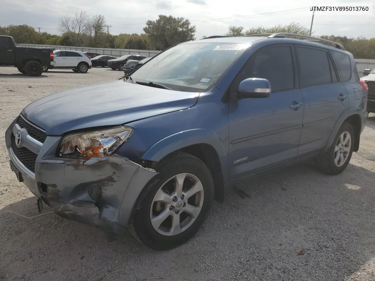 JTMZF31V895013760 2009 Toyota Rav4 Limited