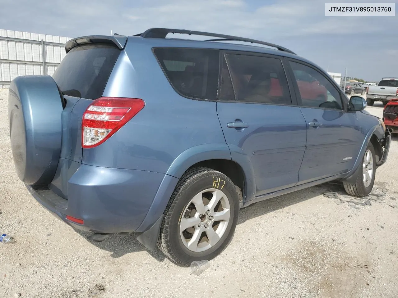 2009 Toyota Rav4 Limited VIN: JTMZF31V895013760 Lot: 76899494