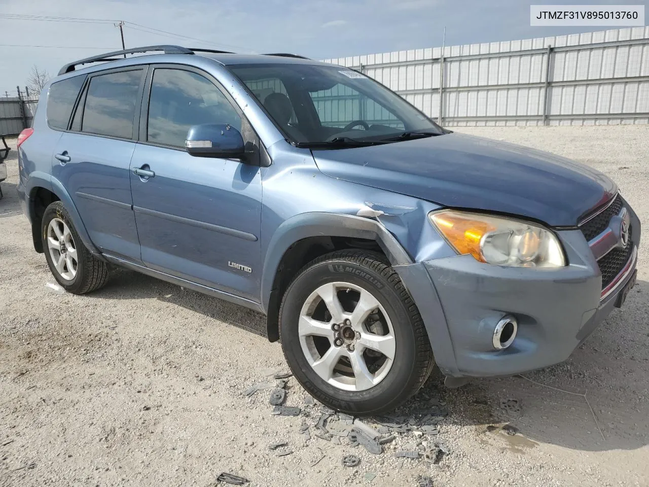 JTMZF31V895013760 2009 Toyota Rav4 Limited