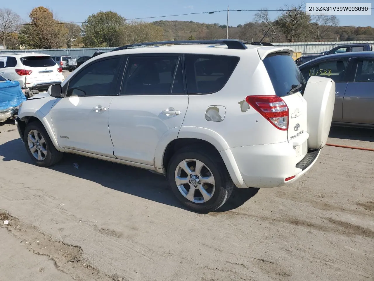 2T3ZK31V39W003030 2009 Toyota Rav4 Limited