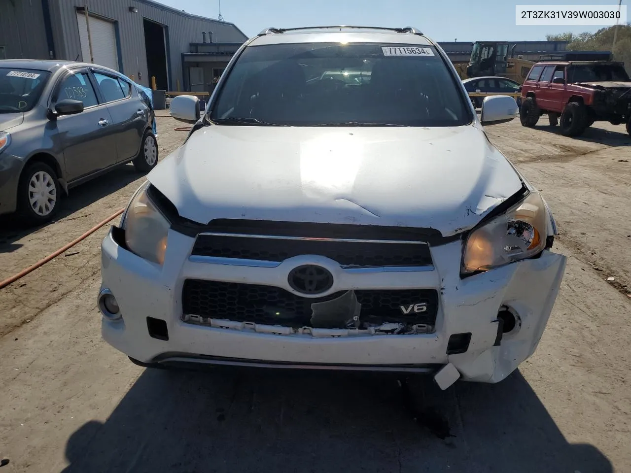 2T3ZK31V39W003030 2009 Toyota Rav4 Limited