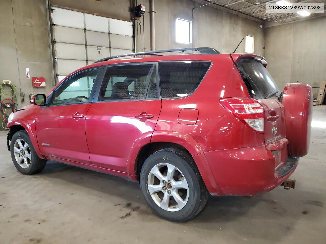 2009 Toyota Rav4 Limited VIN: 2T3BK31V89W002893 Lot: 77366294