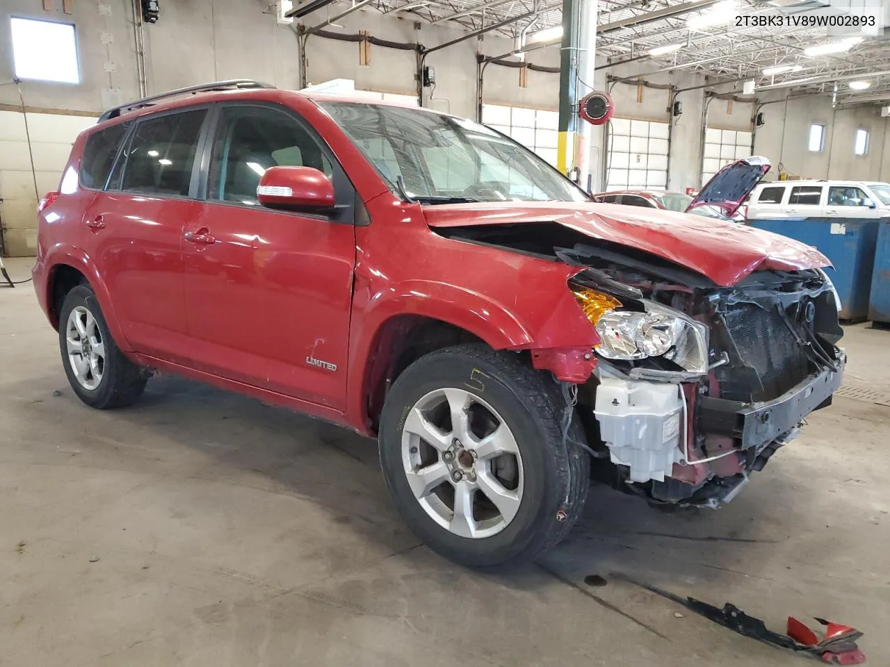 2009 Toyota Rav4 Limited VIN: 2T3BK31V89W002893 Lot: 77366294