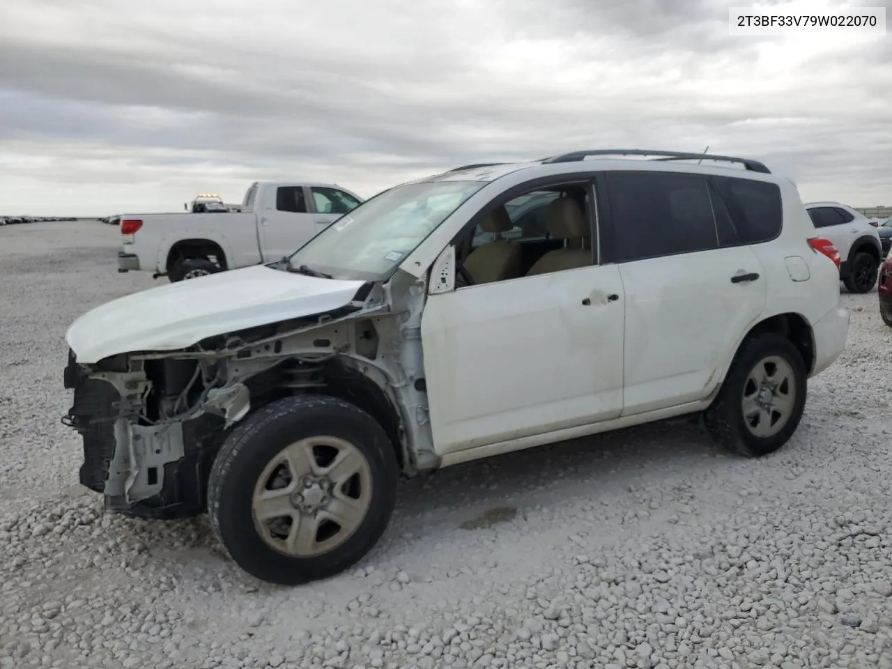 2009 Toyota Rav4 VIN: 2T3BF33V79W022070 Lot: 78157964