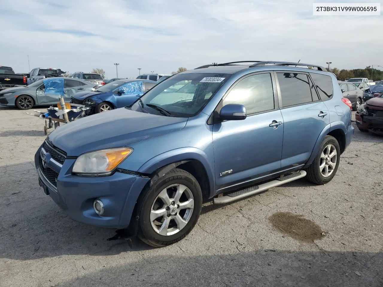 2009 Toyota Rav4 Limited VIN: 2T3BK31V99W006595 Lot: 78303034