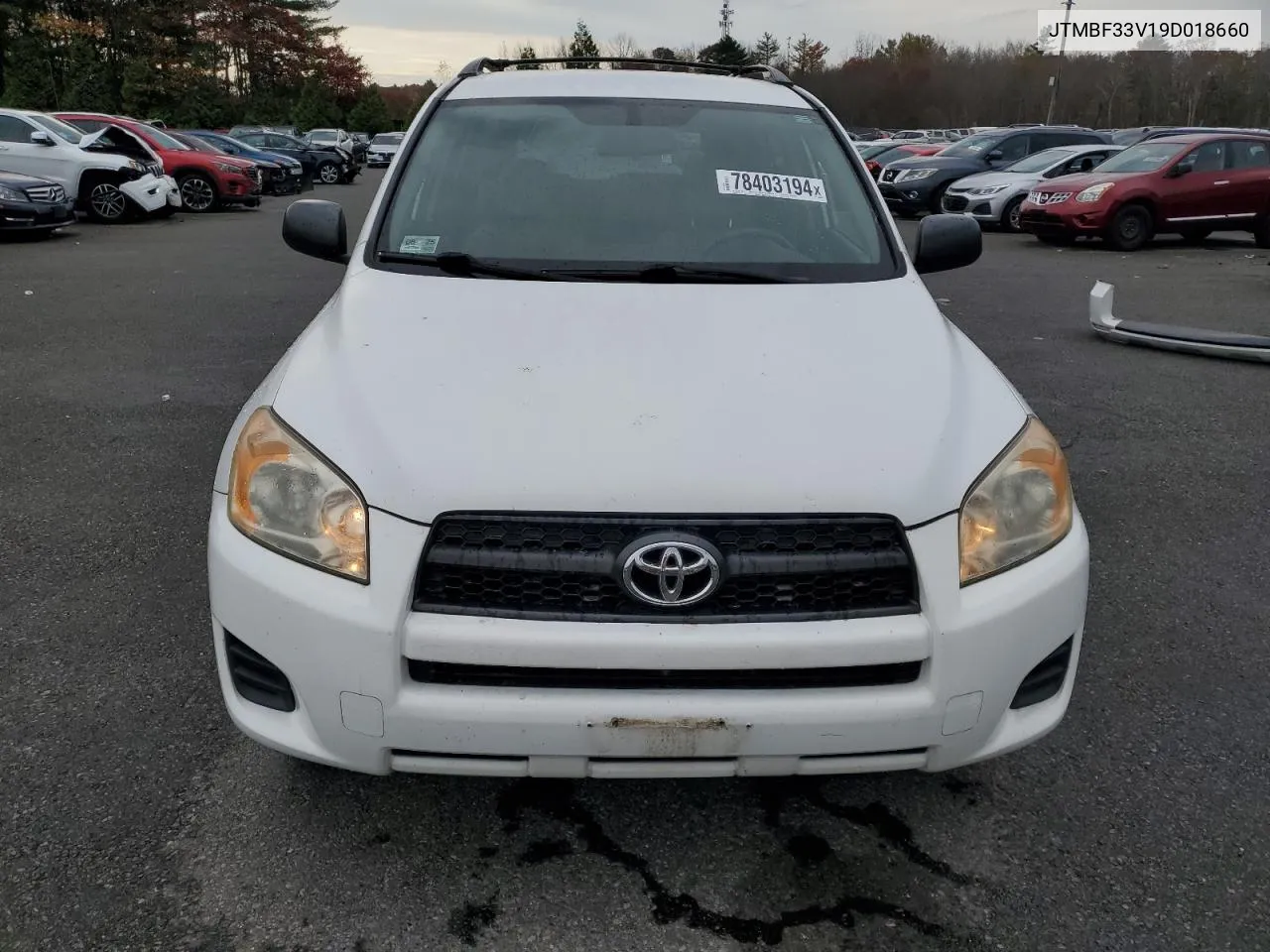 2009 Toyota Rav4 VIN: JTMBF33V19D018660 Lot: 78403194