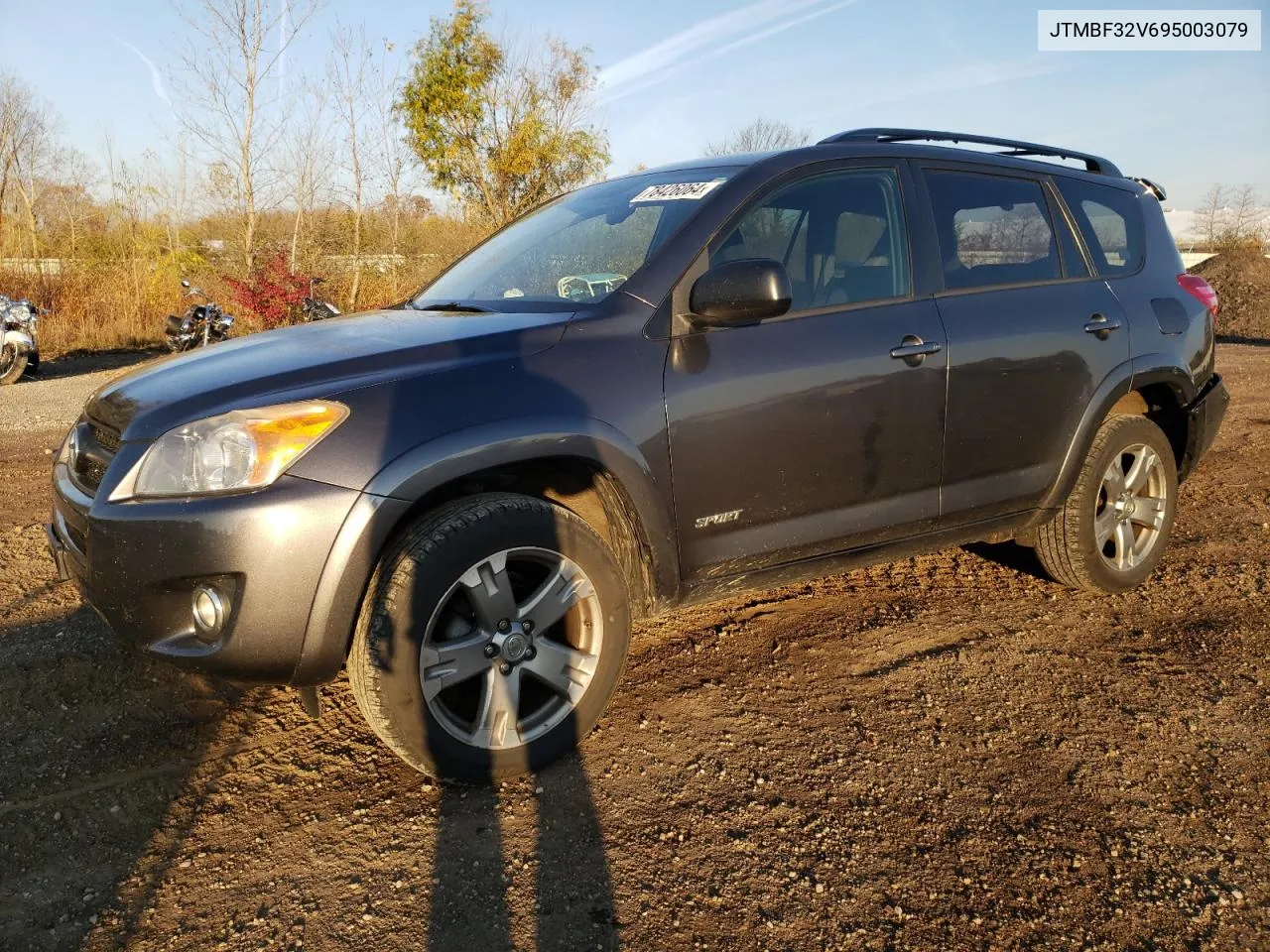 2009 Toyota Rav4 Sport VIN: JTMBF32V695003079 Lot: 78426064