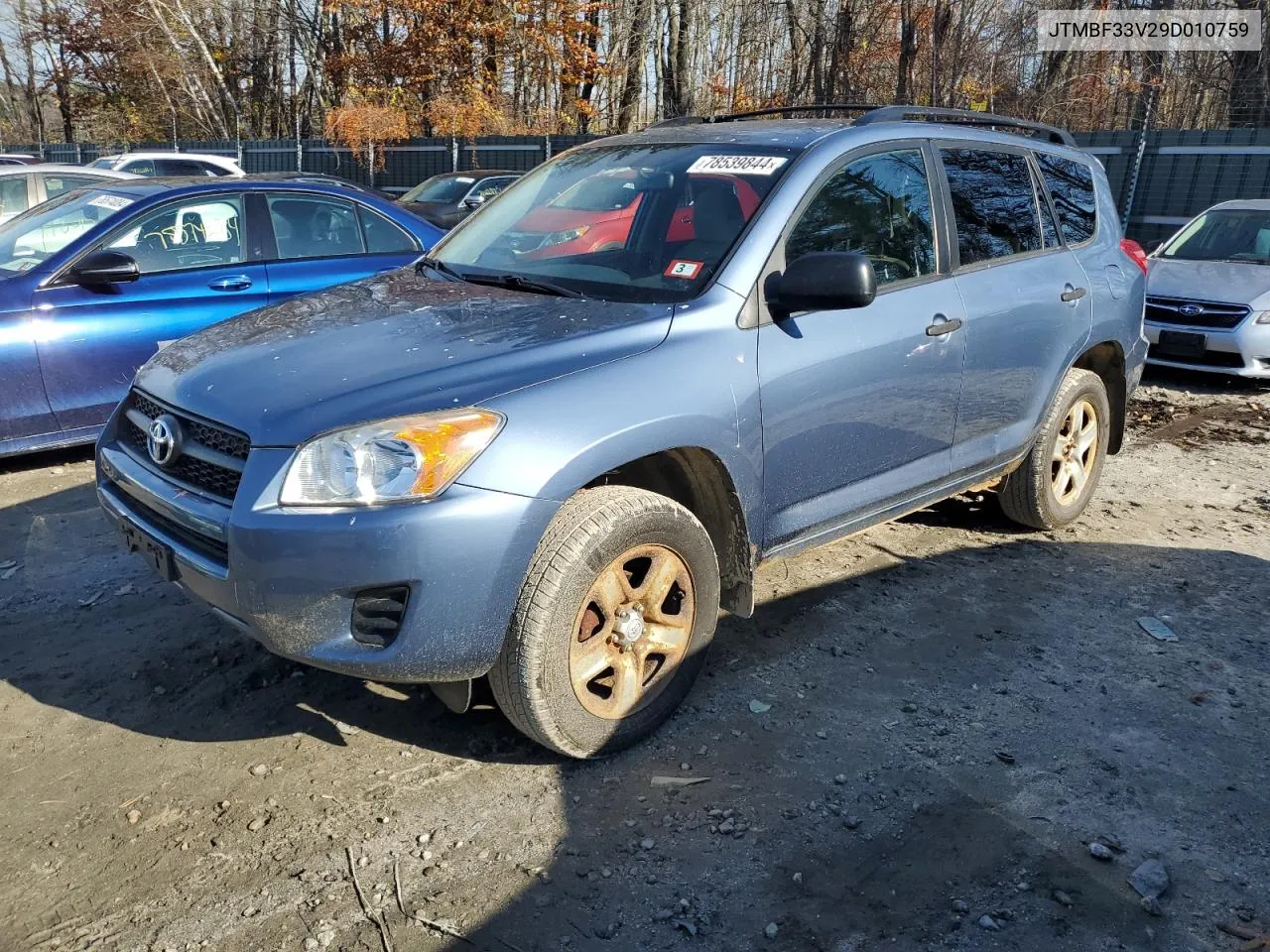 2009 Toyota Rav4 VIN: JTMBF33V29D010759 Lot: 78539844