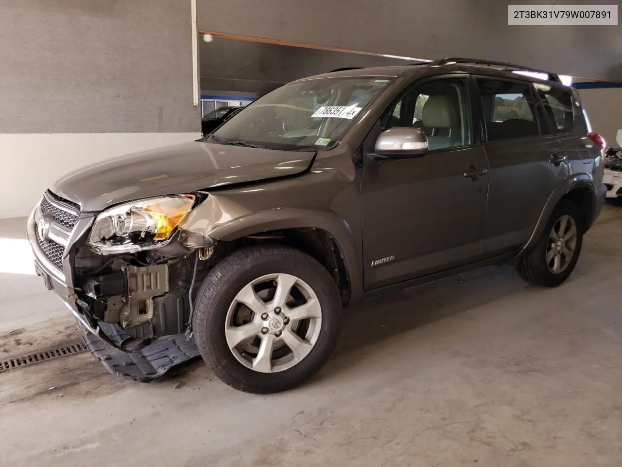 2009 Toyota Rav4 Limited VIN: 2T3BK31V79W007891 Lot: 78635114