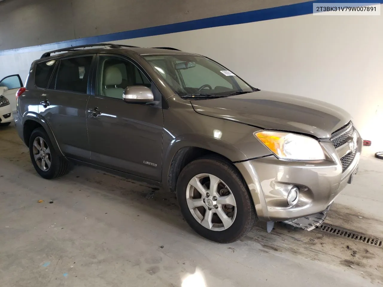 2009 Toyota Rav4 Limited VIN: 2T3BK31V79W007891 Lot: 78635114