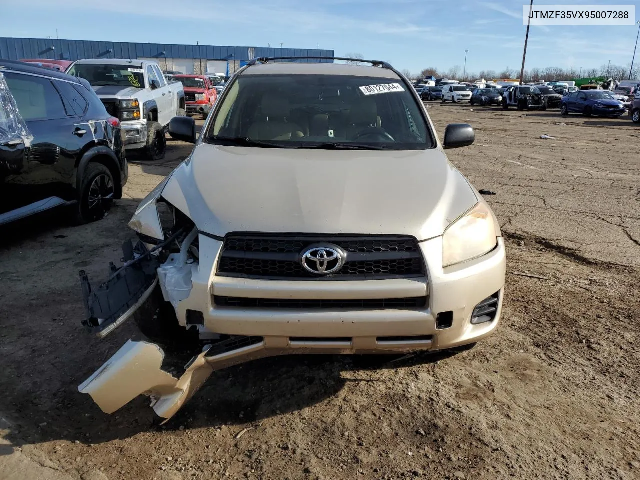 2009 Toyota Rav4 VIN: JTMZF35VX95007288 Lot: 80127644