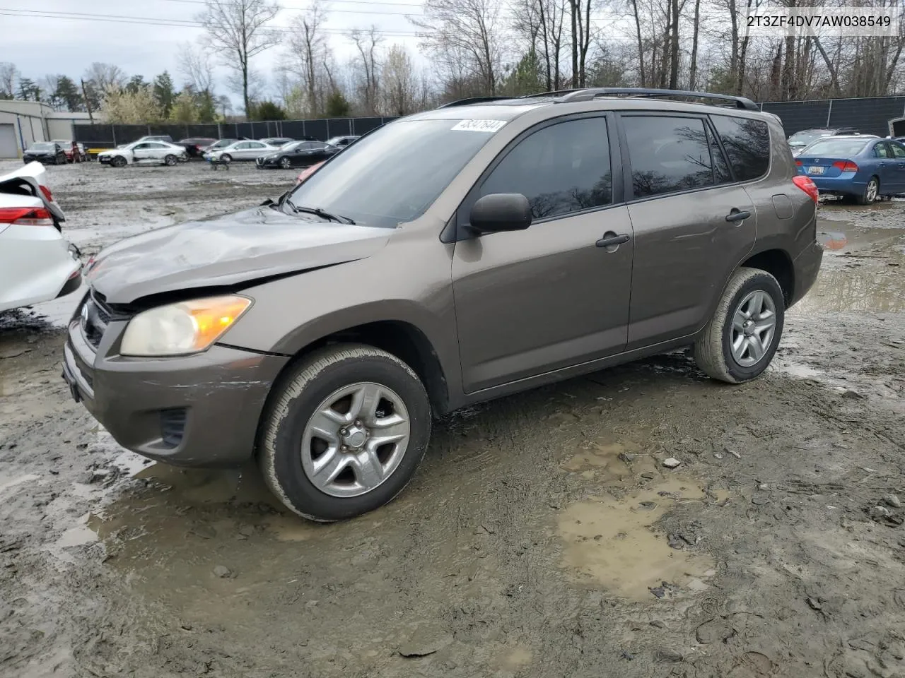 2010 Toyota Rav4 VIN: 2T3ZF4DV7AW038549 Lot: 48347644