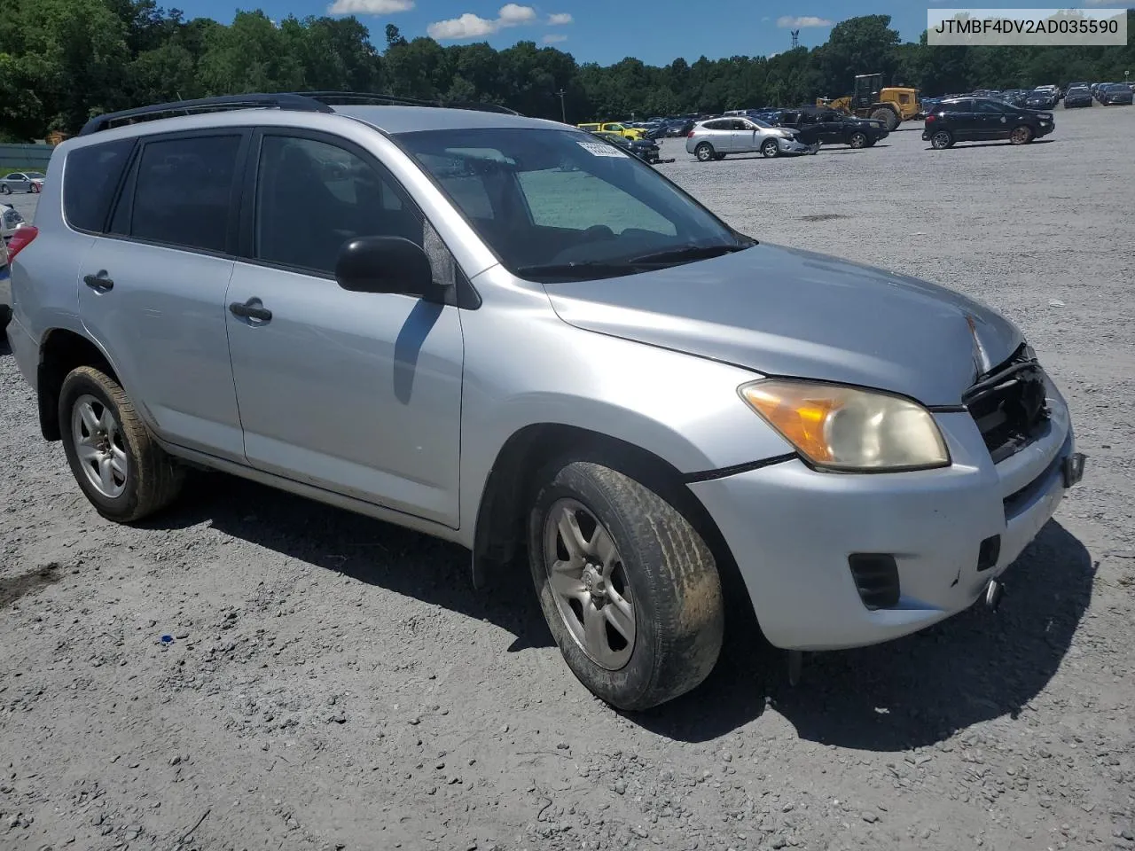 2010 Toyota Rav4 VIN: JTMBF4DV2AD035590 Lot: 55502204